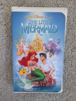 [Rare] Banned Cover The Little Mermaid VHS 