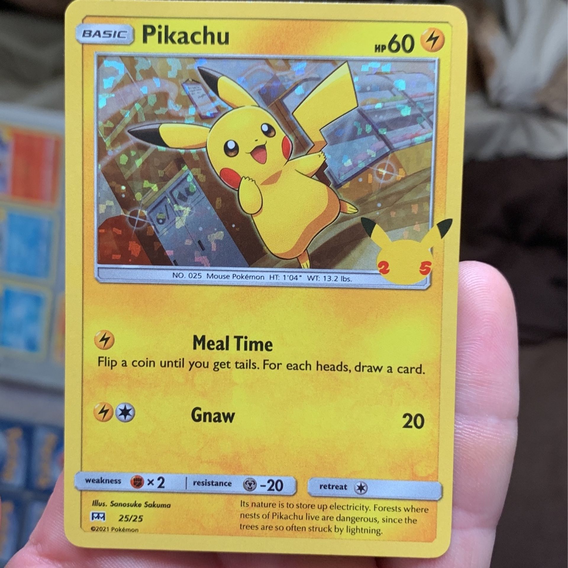 2021 McDonald’s Pikachu Holo