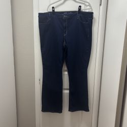 Barely Worn Old Navy Dark Wash Bootcut Jeans