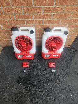 2 Skilz Misting fans