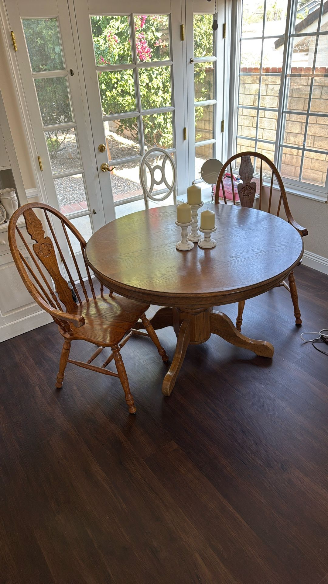 Dining Room Table With Two Chairs
