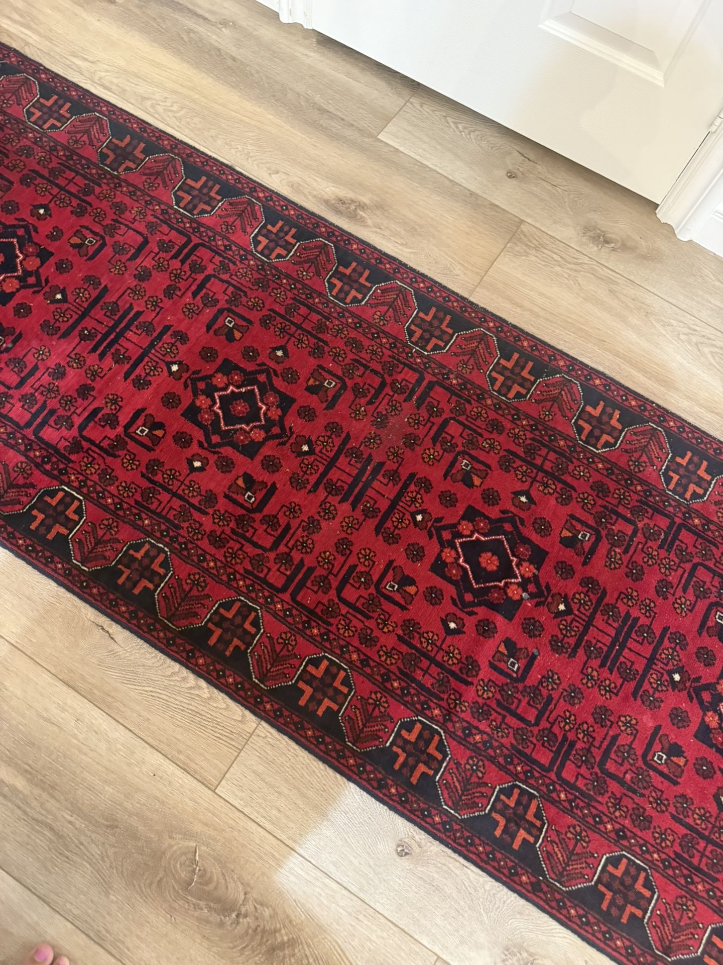 Vintage Afghan Runner