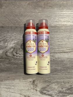 Old Spice Gentle Man’s Total Body Deodorant Spray $8 Each