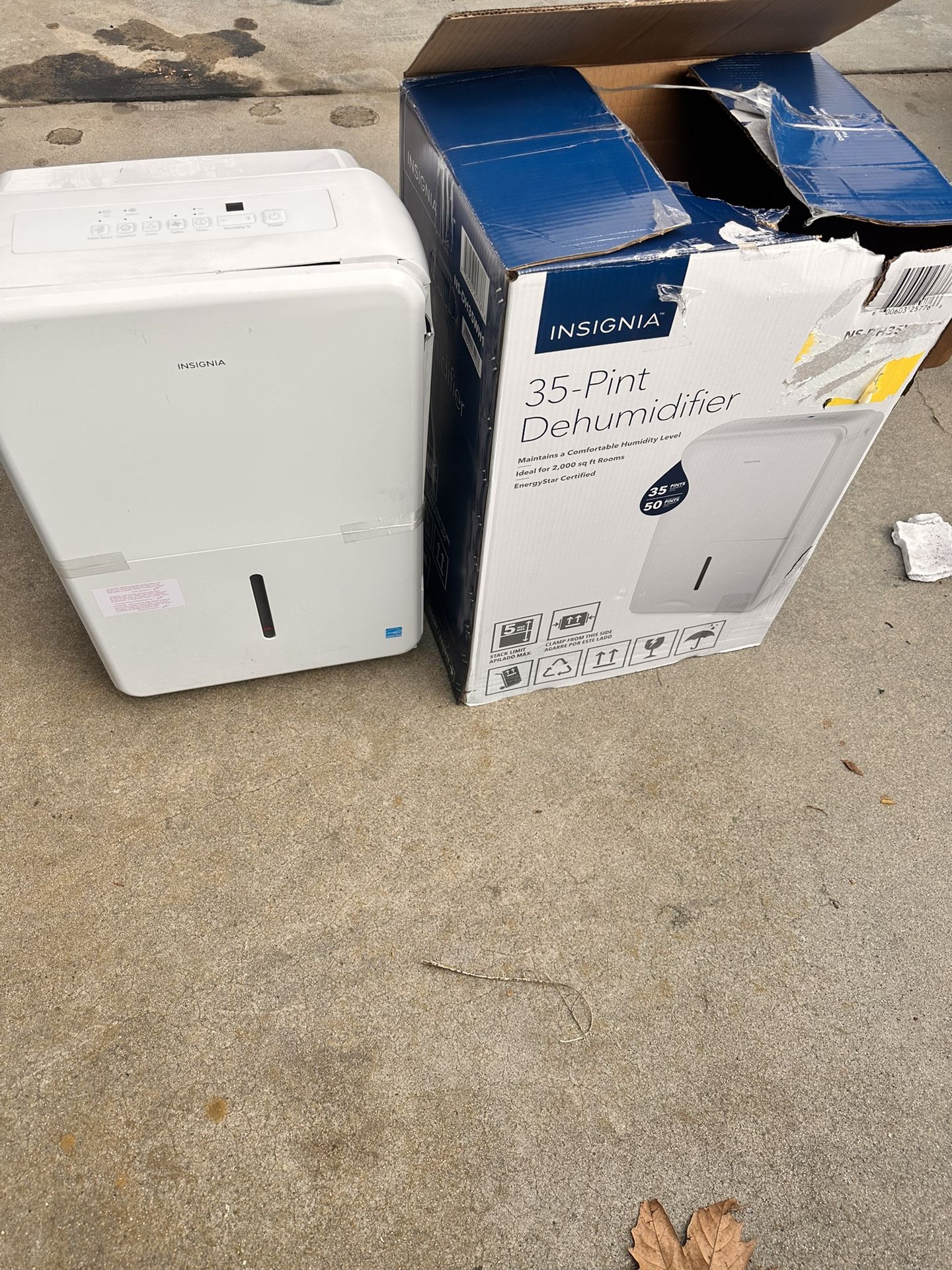 35 Pints Dehumidifier