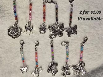 Beaded Lobster Clasp Charms