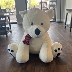 Giant Plush Polar Bear 