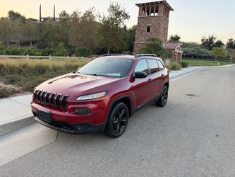 Jeep Cherokee SUV Red