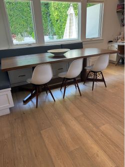 Set of 3 Eames Style Shell Chairs