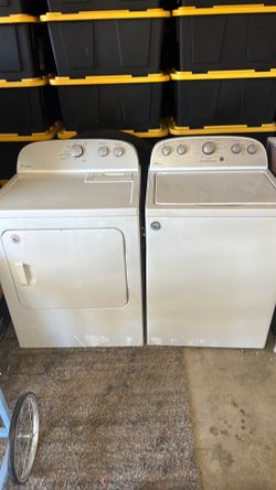 Whirlpool washer and dryer