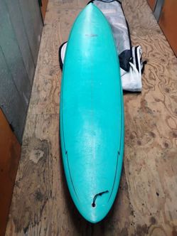 9 ft single fin chuck burns