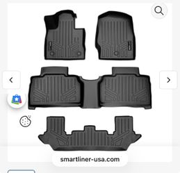 Smartliner Car Mats/Liners 2020-2026 Ford Explorer