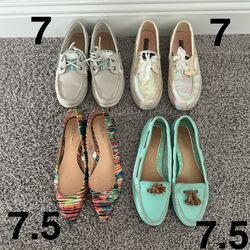 4 Women's Sperry Shoes Collection