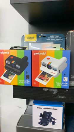 Polaroid Go + Clip Bundle Instant Camera
