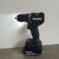 Taladro Makita Brushless Con Su Bateria De 4.0 