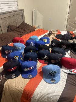RARE CUSTOM SNAP BACKS $25 EACH: FIRM NO HOLDS