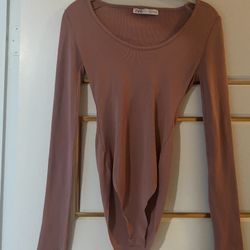 Mauve Zara Bodysuit 