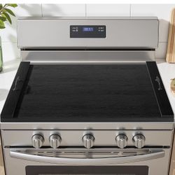 Wooden Stove Top Cover / Noodle Board with Handles – 30 x 22 in