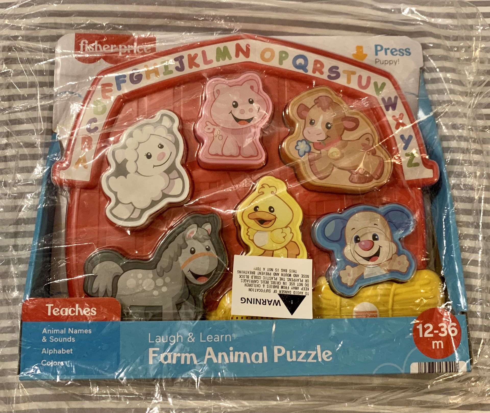 Farm Animal Puzzle - $10