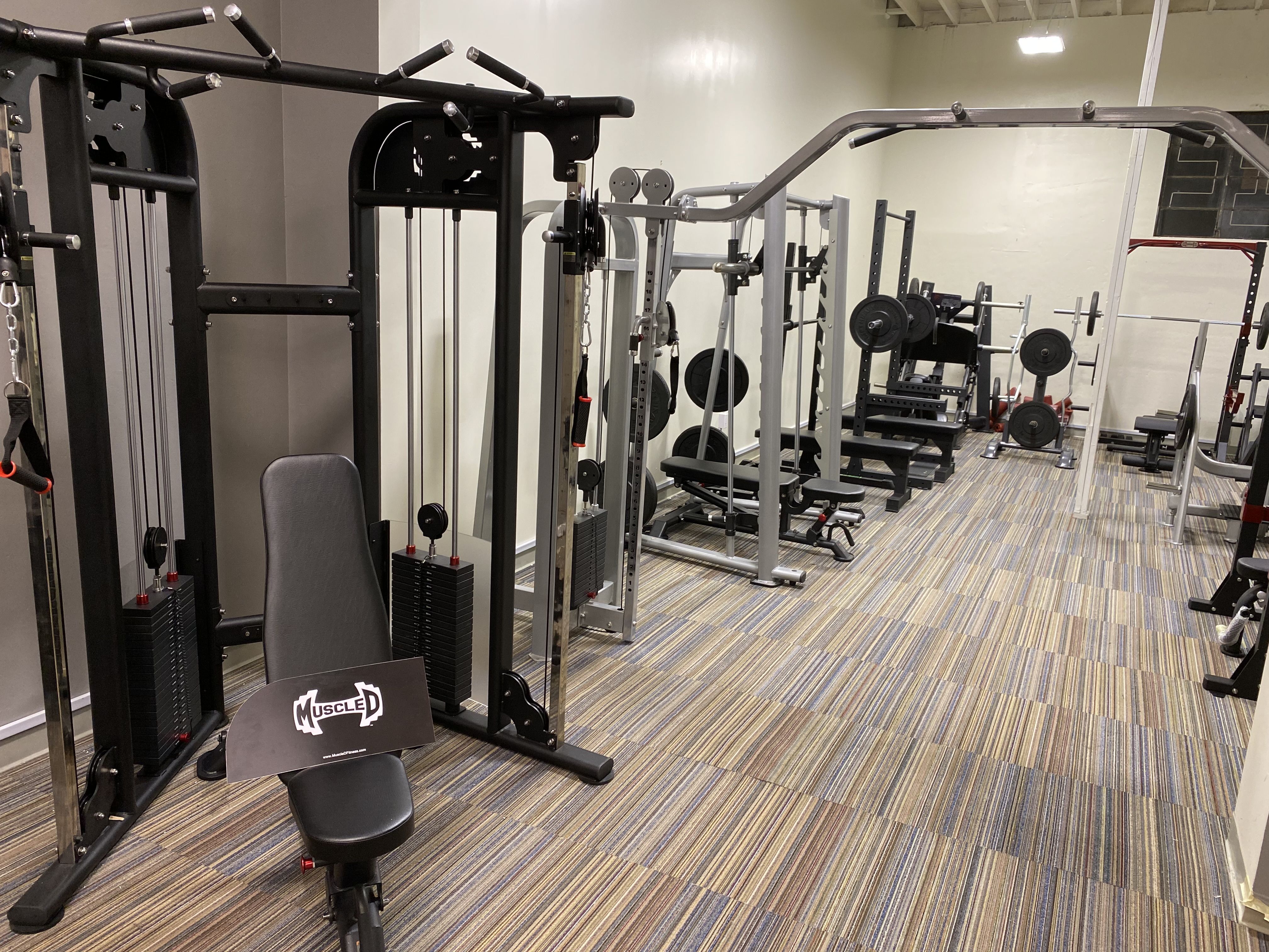 Los Altos Fit- Functional Trainer New Cable Machine Dual Pulley Fitness Equipment Fit Fitness Exercise Equipment Brand New Weights Stack Weight Plate