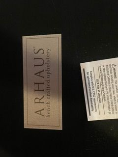Arhaus Bench Crafted Upholstery Furniture