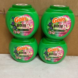 Gain Laundry Pods Bundle Deal 4 Containers With 42 Pods Each