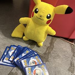 Pokémon cards n plush