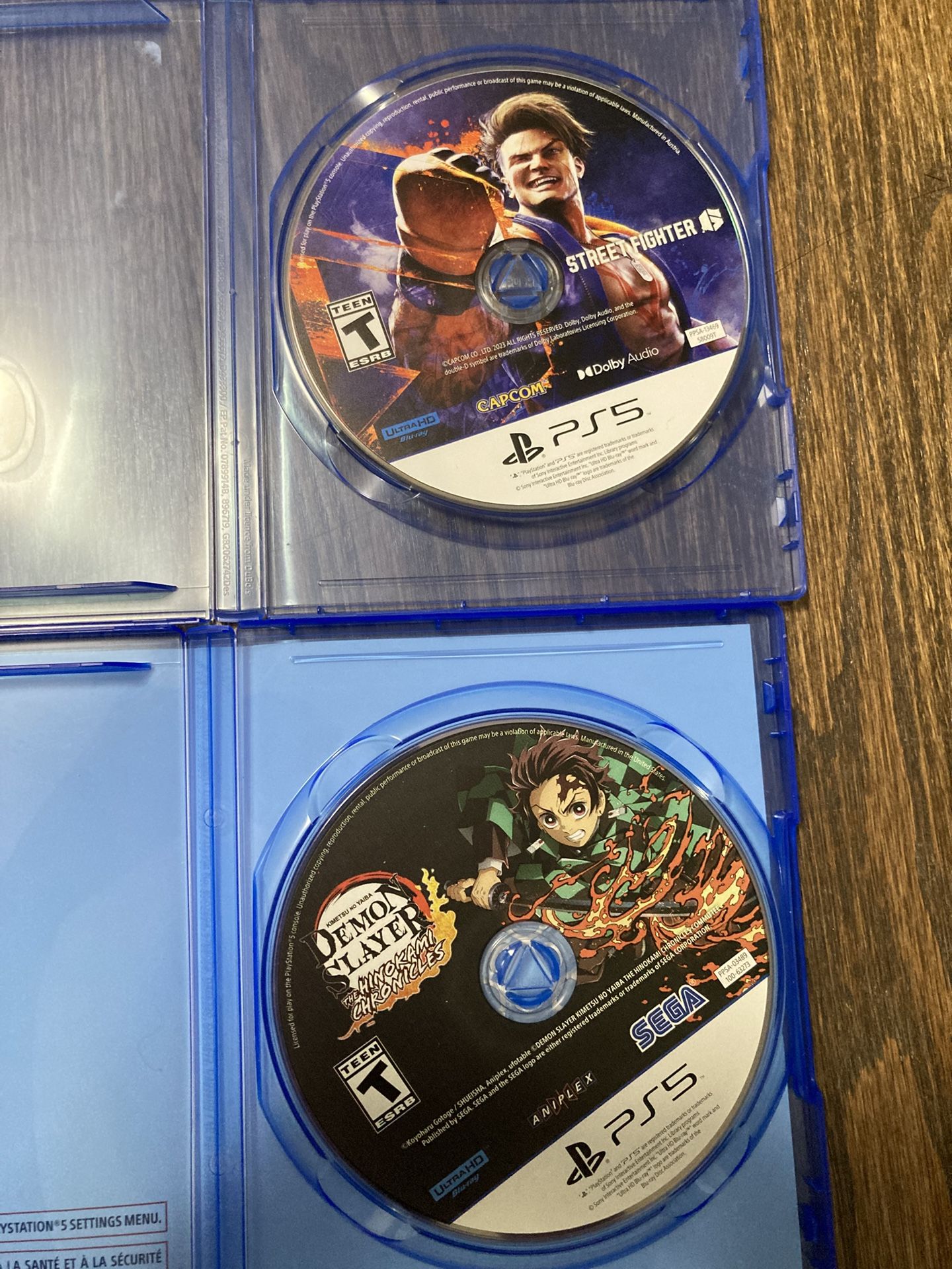 Demon Slayer Kimetsu no Yaiba Hinokami Chronicles Ps5 Street Fighter 6 Game X Ac
