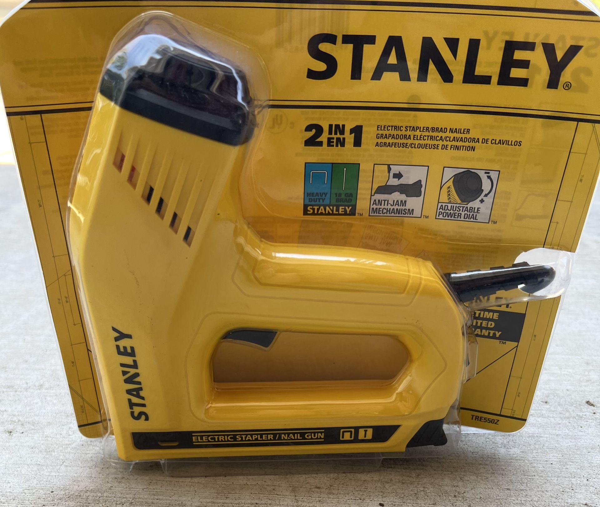Stanley Electric Staple Gun
