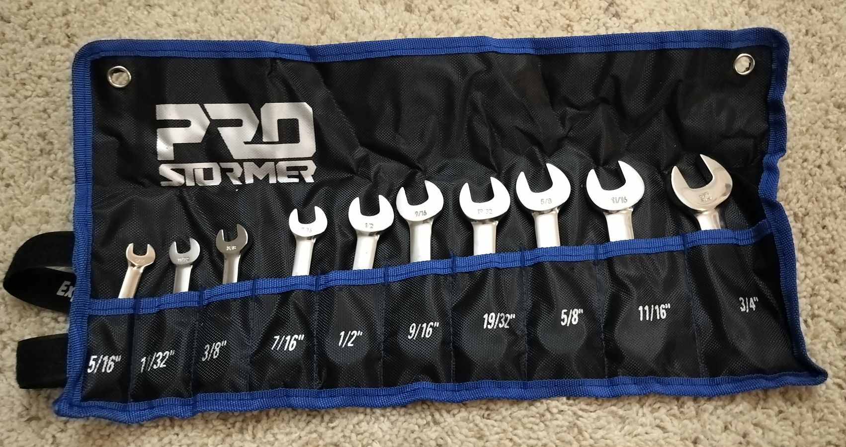 10-Piece Stubby Ratcheting Combination Wrench Set /prostomer/10-Piece / new