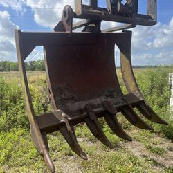 Heavy Duty Clearing Rake For Excavator
