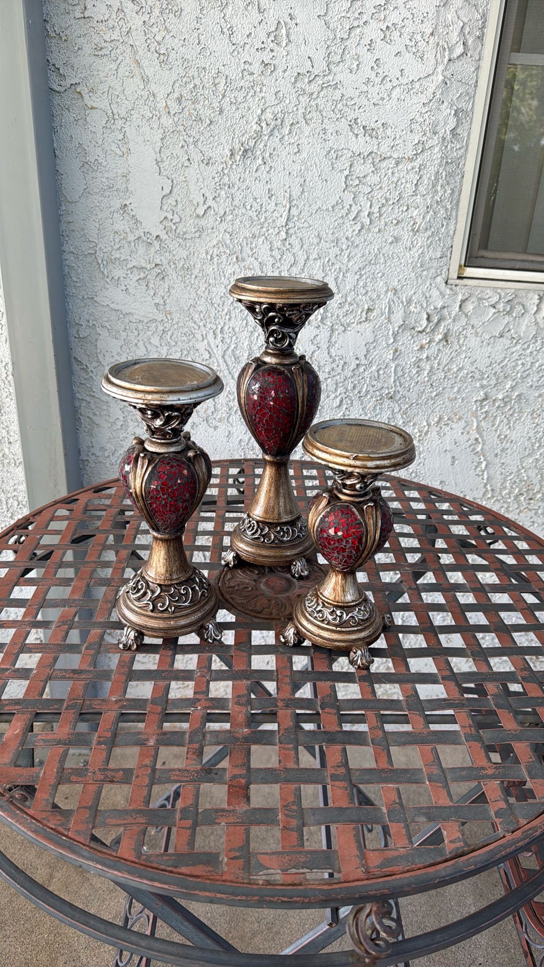 Set Of 2 Candle Holder