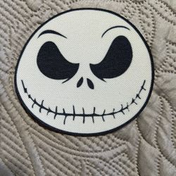 Jack Skellington Big Iron On Patch