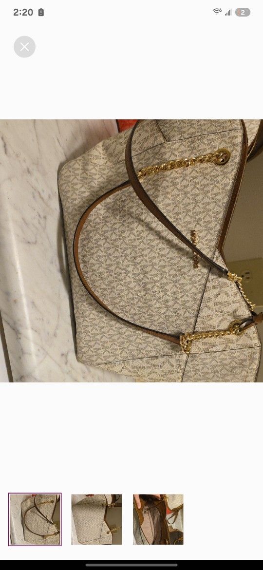 Michael Kors Purse And Matching Wallet