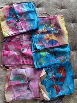 Lilo & Stitch Drawstring Bags set of 12