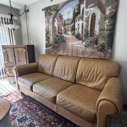 Leather Couch Set