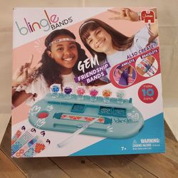 Blingle Bands DIY Gem Friendship Bracelet -  Create 10 Bands - New!!