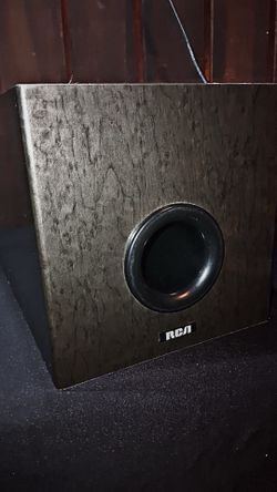 RCA Powered Subwoofer