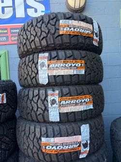 275/65r20 Arroyo tires nuevas con 50,000 millas de garantía las 4