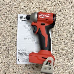 *NEW* Milwaukee M18 Compact Brushless 1/4” Impact Driver (Tool Only)