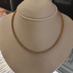 14k Solid Gold Necklace 23.2 Grams 14 Long Layaway Available 10%dwon If You Interested Please Make Sure You Ask For Maribel Thank You 