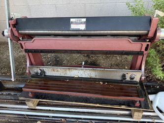 CENTRAL MACHINERY 30 in Shear, Press Brake, and Slip Roll