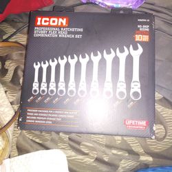 Icon Stubby Flex Ratchet Set