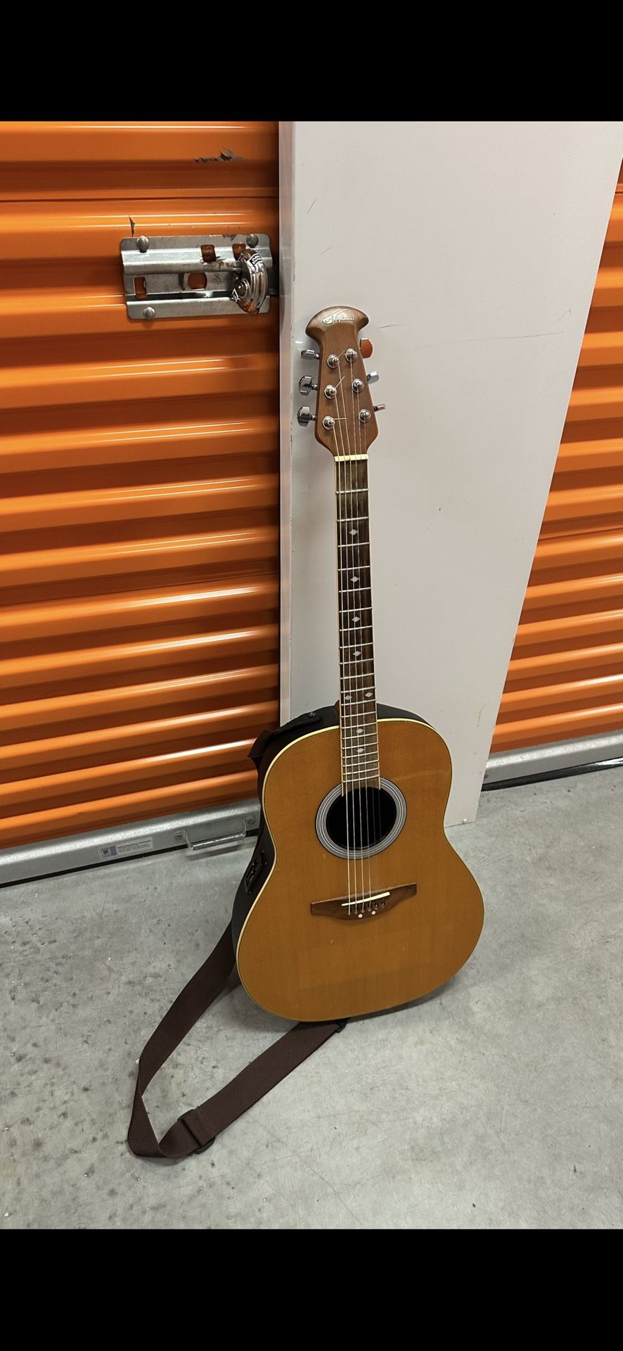 Ovation Acoustic Electric Guitar (SEE DESCRIPTION)