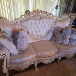 Sofa set with tables