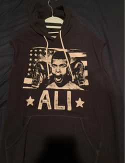 Muhammad Ali "Roots Of Fight" Sleeveless Hoodie