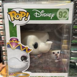 Disney Mrs. Pots & Chip 92 Vaulted Funko Pop 2014