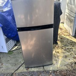 Insignia Stainless Steel Mini Fridge 
