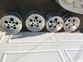 15” Wheels Fit Toyota, Ford Ranger And Jeep, 5x4.5” Bolt Pattern