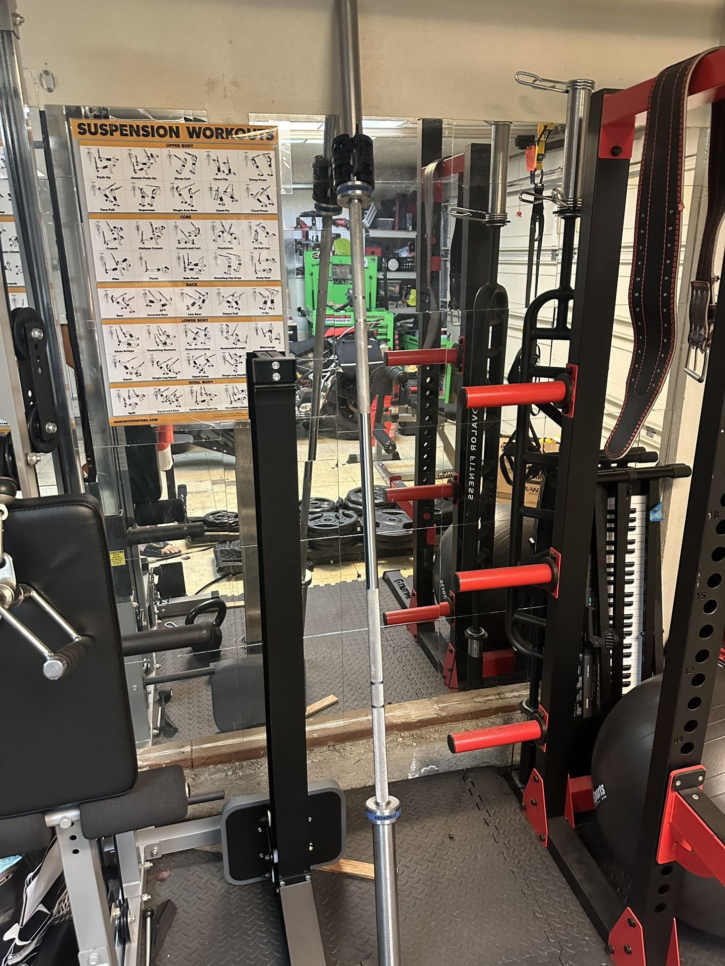 Lifeline Half Rack, Olympic Bar And Accessories 