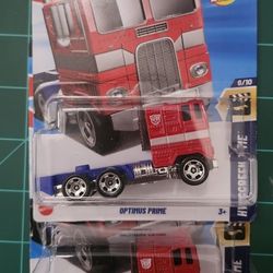 Hot Wheels Optimus Prime